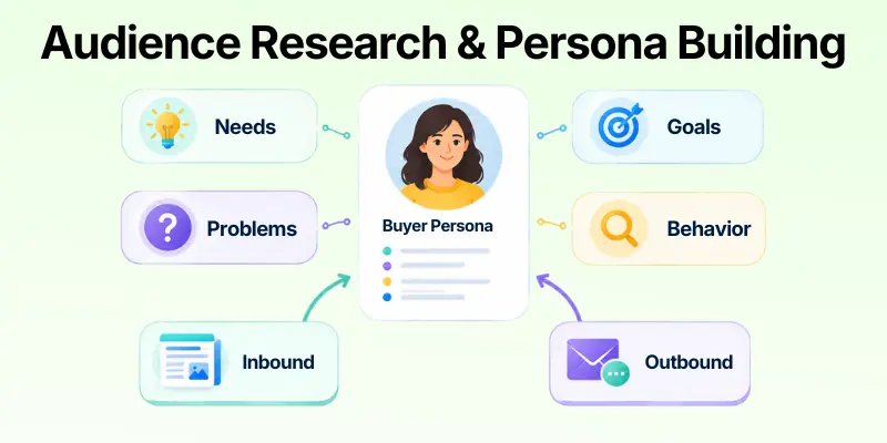 Audience Research &Amp; Persona Building To Combine Inbound &Amp; Outbound Marketing