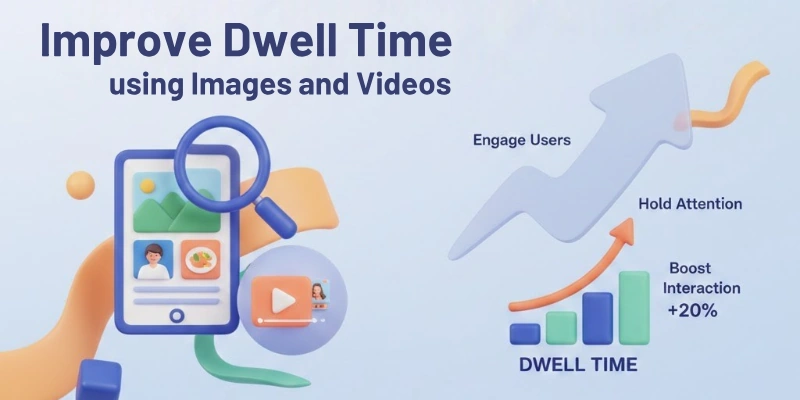 Improve Dwell Time Using Images and Videos