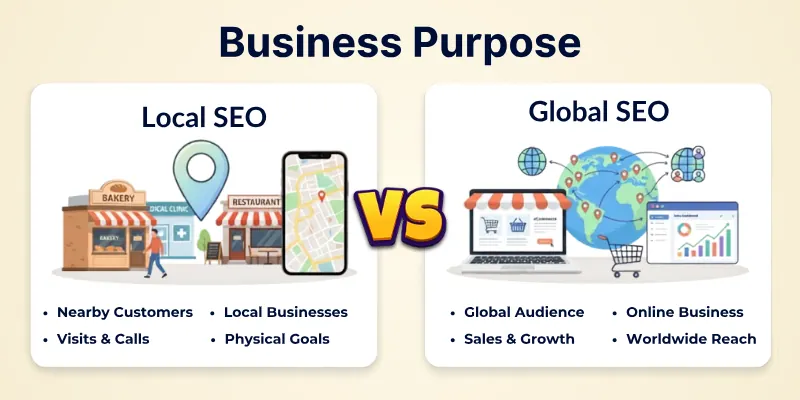 Local Seo Vs Global Seo For Business Purpose