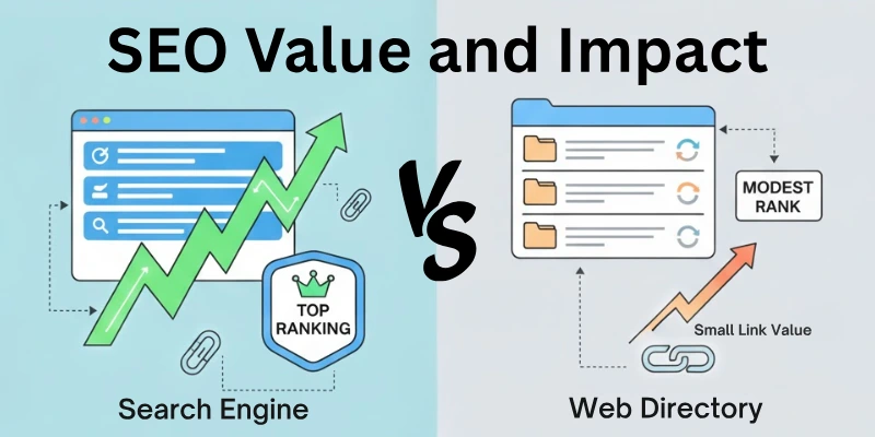 SEO Value and Impact - SE vs Web Directory